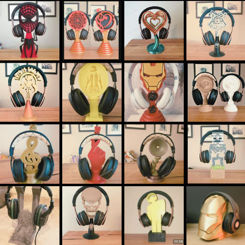 Headphone Stands STL Pack