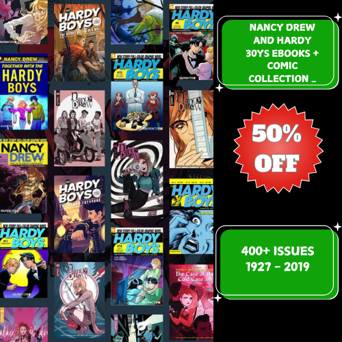 Nancy Drew & Hardy Boys E-BOOK and COMIC Collection