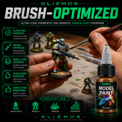 Glizmos AirForge™ 24-Color Model Painting Kit