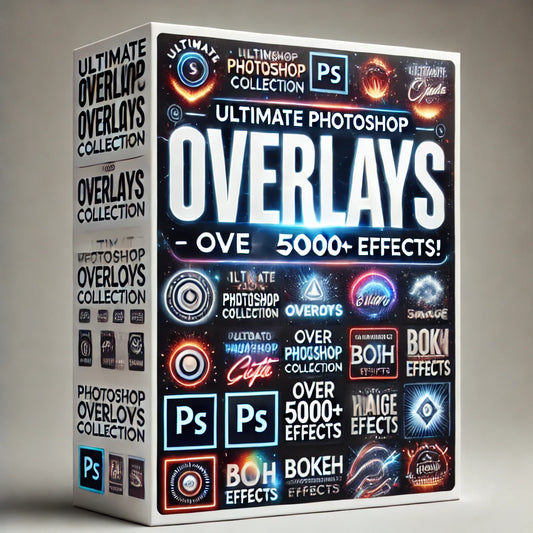 The Ultimate Photoshop Overlays Collection – Over 5000+ Effects!