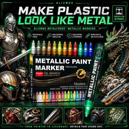 Glizmos MetalForge™ Metallic Markers
