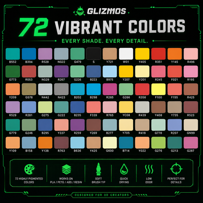 Glizmos FinishPro™ Acrylic Markers