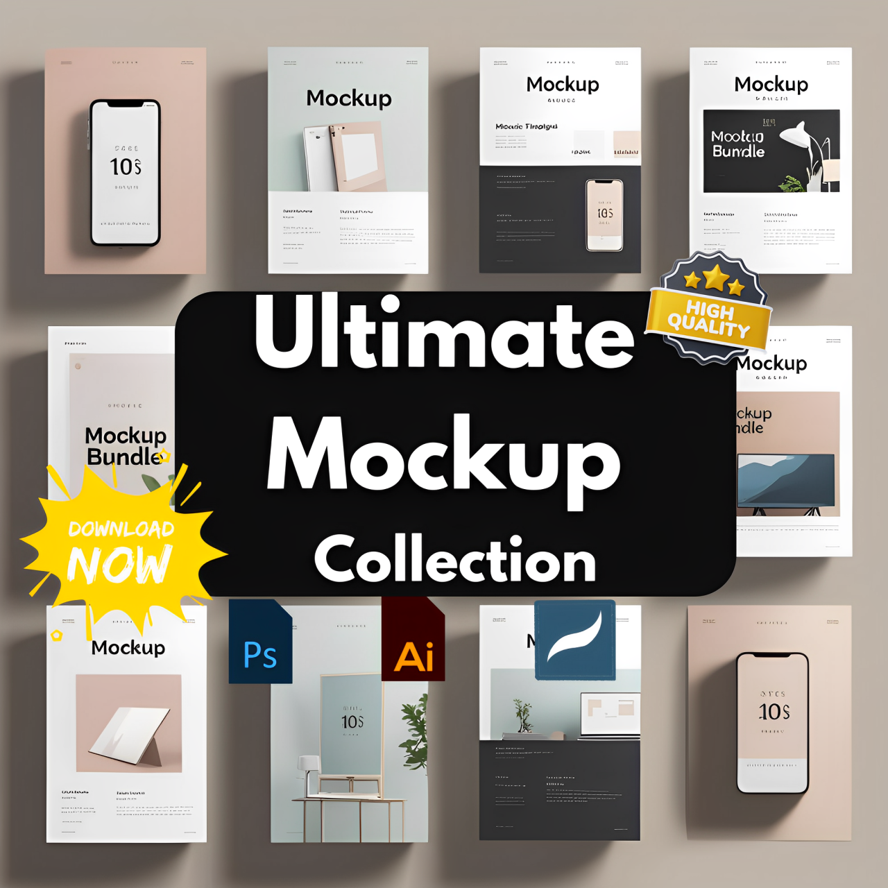 Ultimate Mockup Bundle
