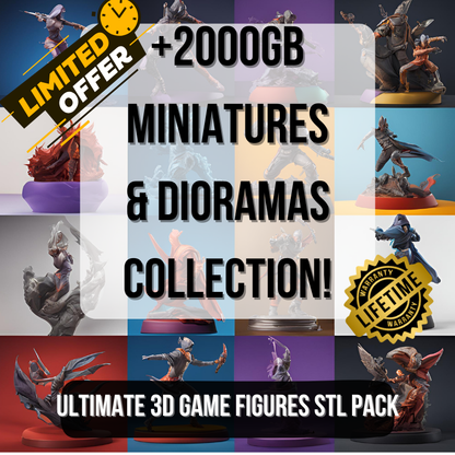THE ULTIMATE 20TB STL COLLECTION – ALL IN ONE PLACE!