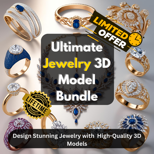 Ultimate Jewelry 3D Model Bundle