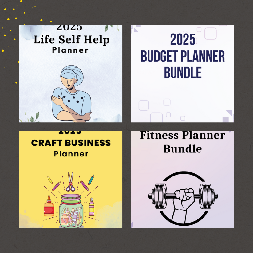 2025 Ultimate Editable Planner Bundle – 1400+ Templates.