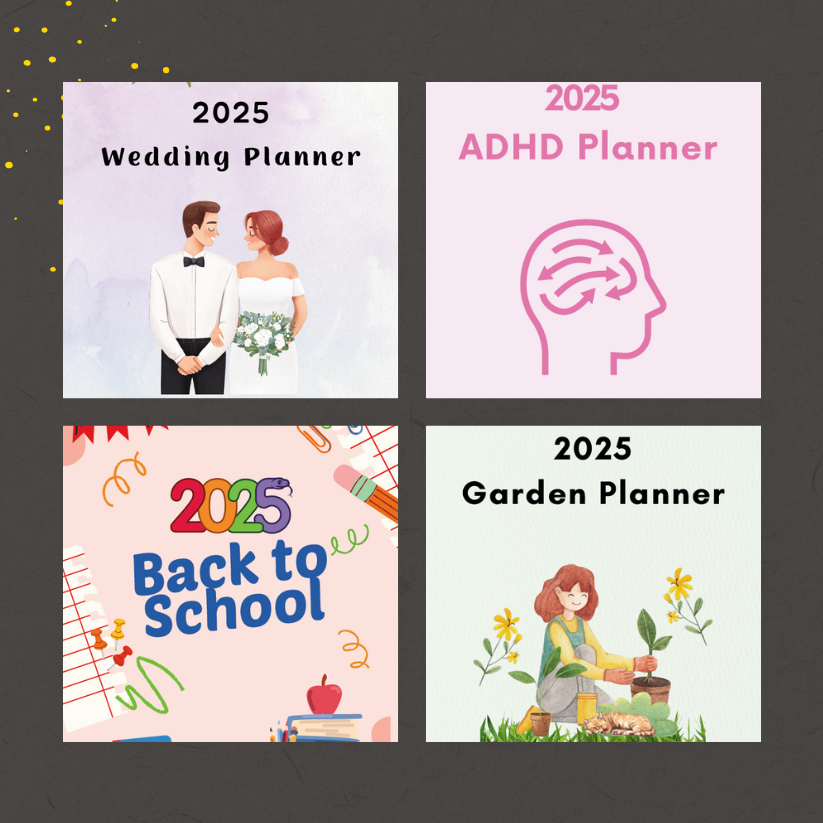 2025 Ultimate Editable Planner Bundle – 1400+ Templates.