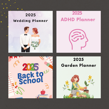 2025 Ultimate Editable Planner Bundle – 1400+ Templates.