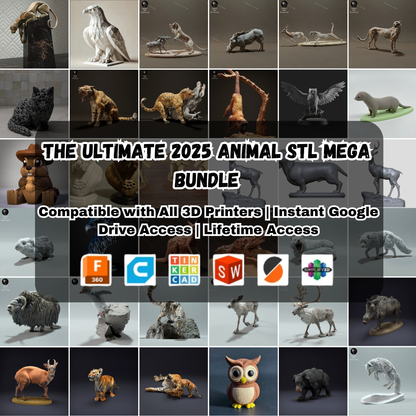 2025 Animal STL Mega Pack