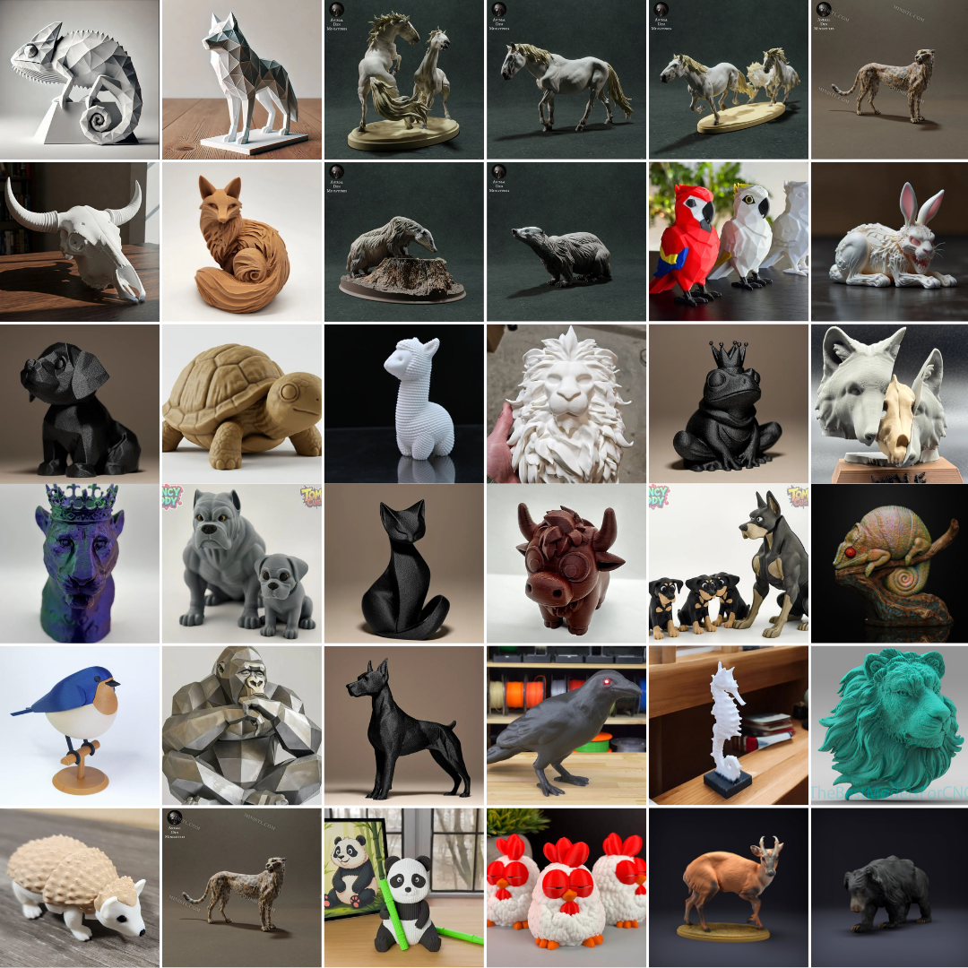 2025 Animal STL Mega Pack