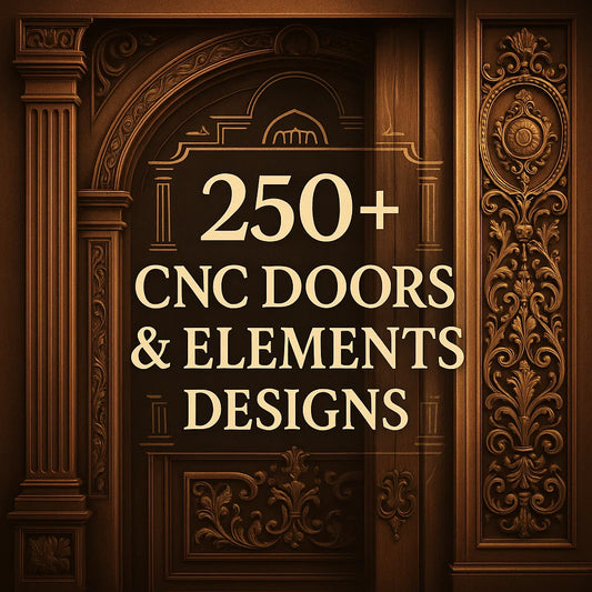 Doors & Elements 3D CNC Router STL Pack