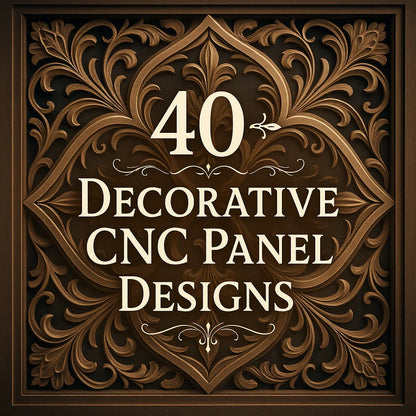 Panels 3D CNC Router STL Pack