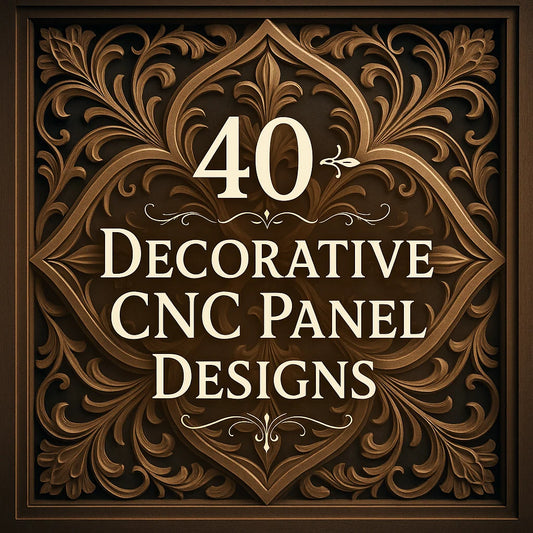 Panels 3D CNC Router STL Pack