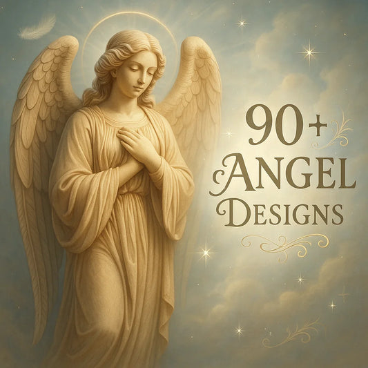 Angels 3D CNC Router STL Pack