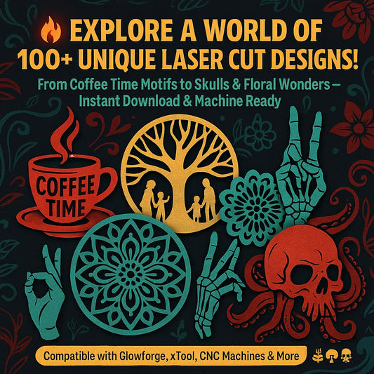Mixed Laser Cut Design Pack