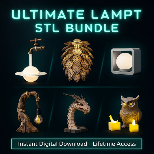 Ultimate 3D Lamp STL Bundle