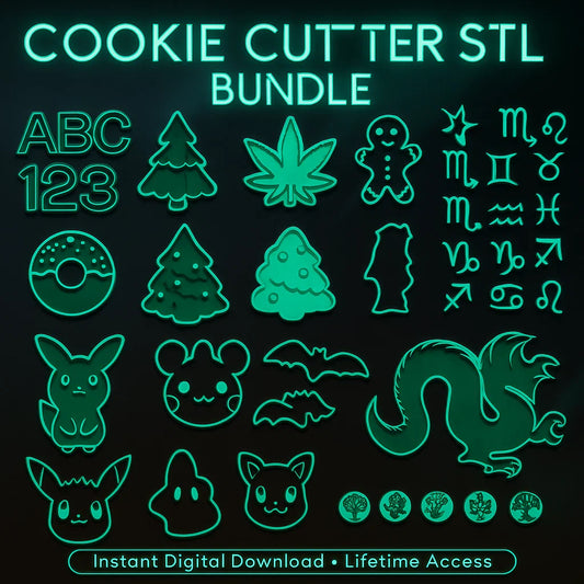 Cookie Cutter STL Bundle
