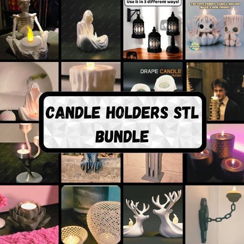 Candle Holders STL Bundle