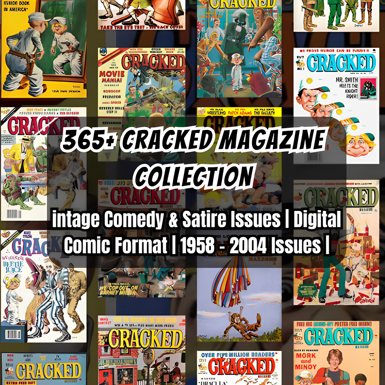 365+ Cracked Magazine Digital Collection