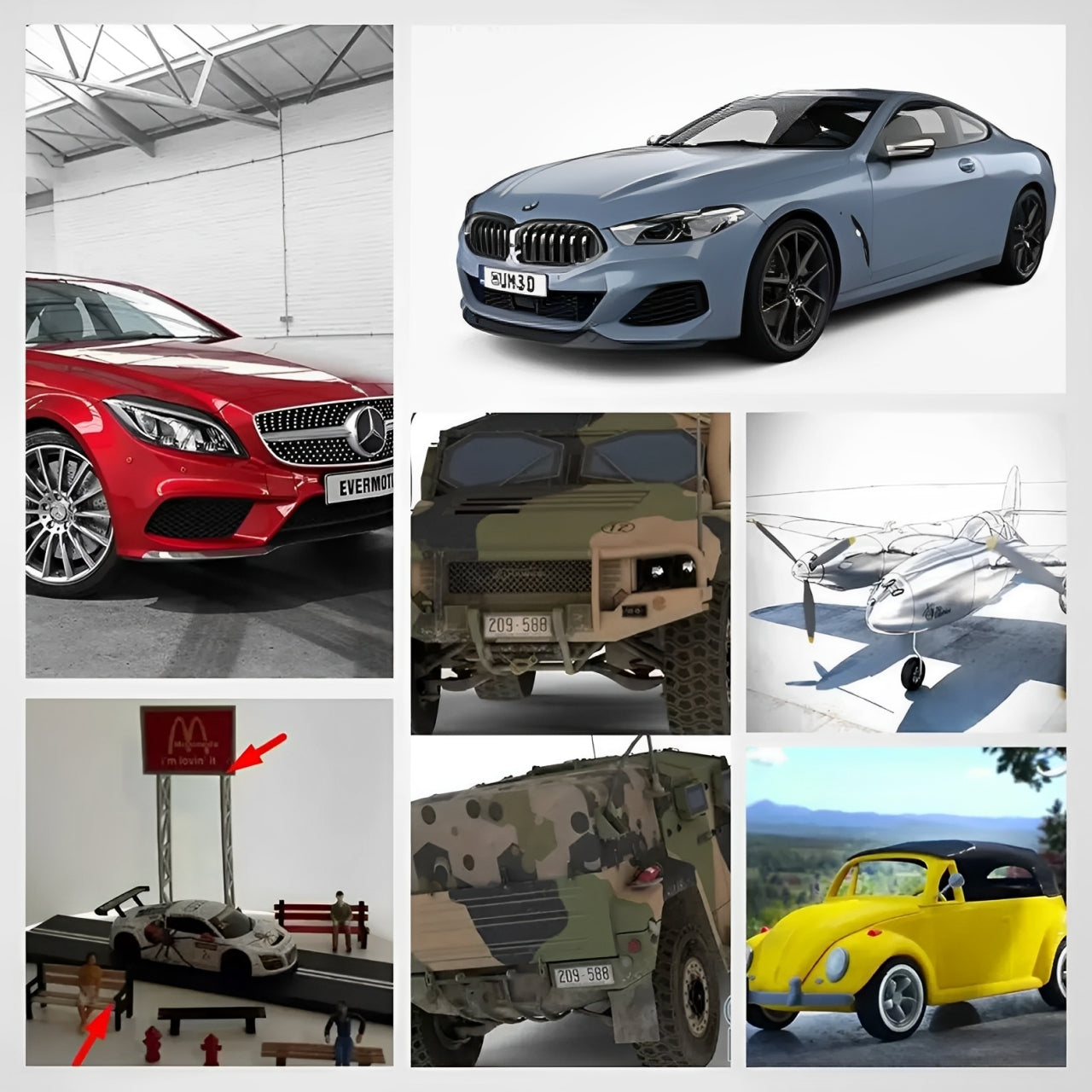 Ultimate Vehicle STL File Collection
