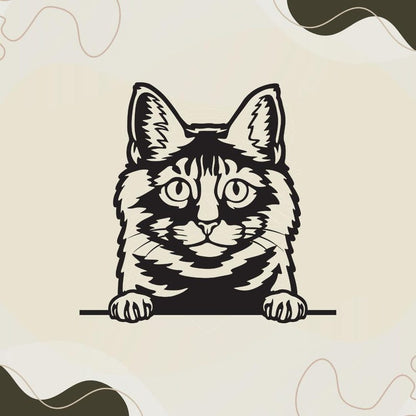 250+ Peeking Dogs & Cats Laser Cut Bundle