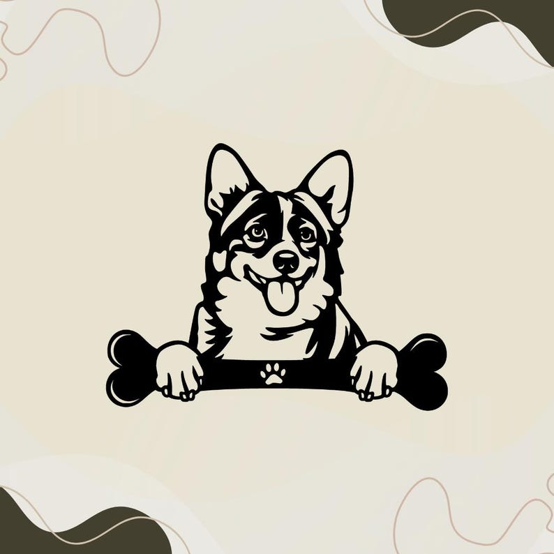 250+ Peeking Dogs & Cats Laser Cut Bundle