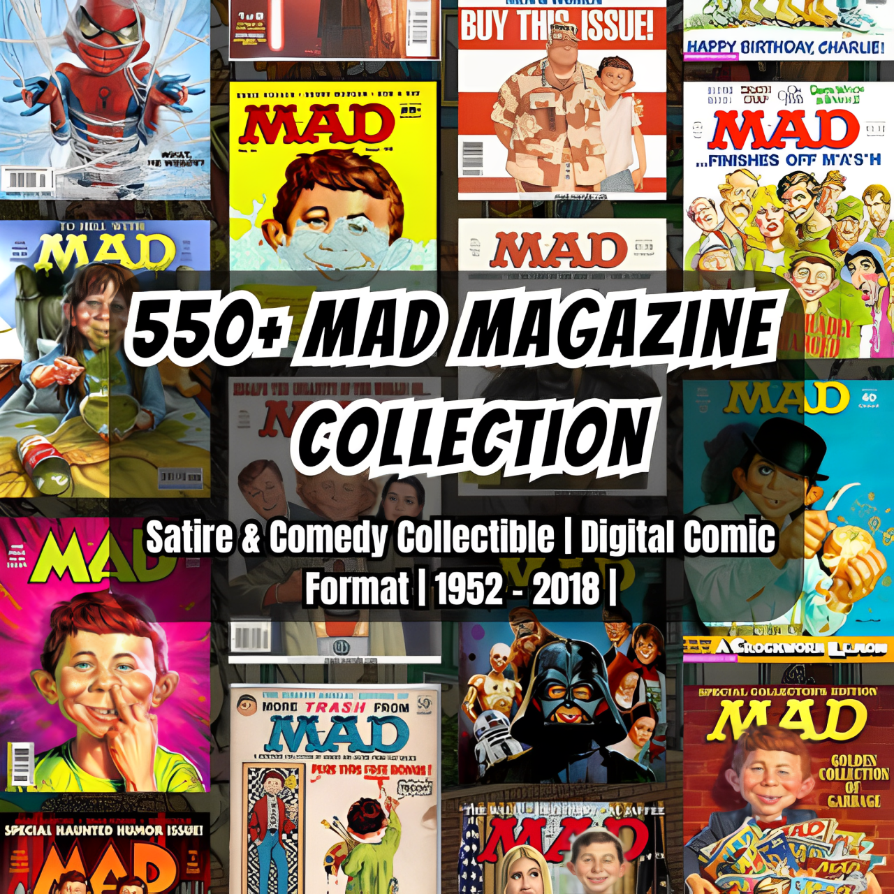 550+ MAD Magazine Collection