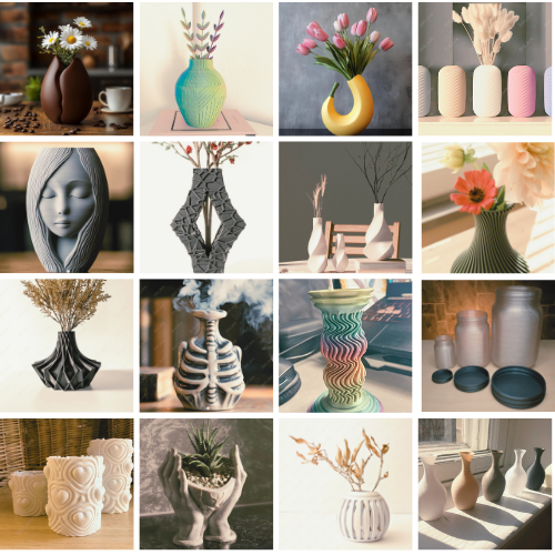 300+ Vase STL Mega Bundle