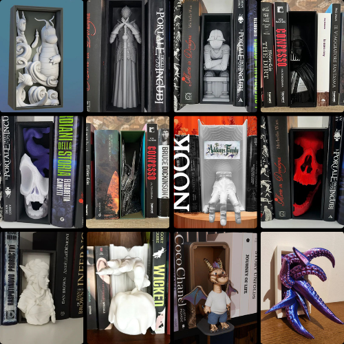 100+ Book Nook STL Mega Pack
