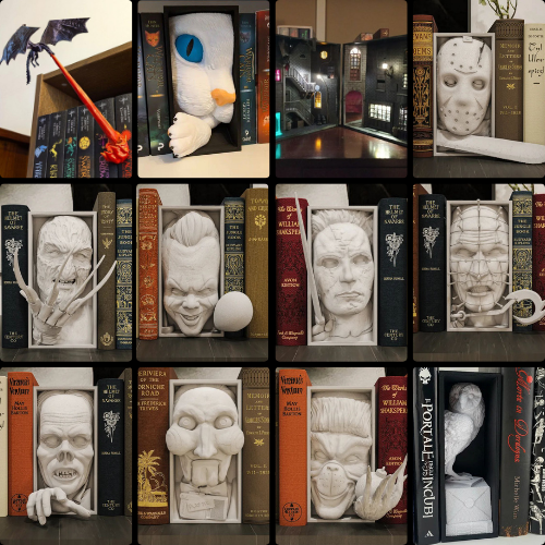 100+ Book Nook STL Mega Pack
