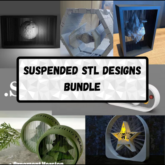 Suspended STL Designs Bundle